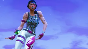 Shine Bright Like A Diamond! Own The Battlefield With The Sparkle Specialist Outfit In Fortnite. Wallpaper