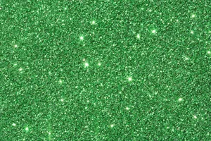 Shine Brightly With Green Glitter Wallpaper