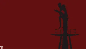 Shinigami Of Death Enforcing The Cycle Of Parting And Reunion Wallpaper