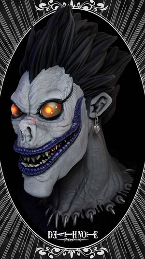 Shinigami Portrait Death Note Iphone Wallpaper