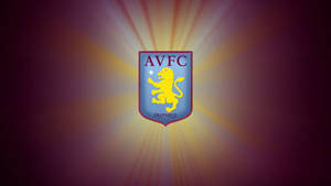 Shining Aston Villa Fc Wallpaper