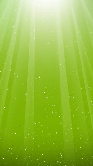 Shining Light Green Wallpaper