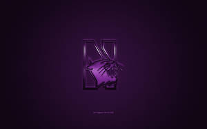 Shining Northwestern University Wildcats Logo Wallpaper