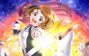 Shining Uraraka Aesthetic Wallpaper