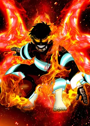 Shinra Kusakabe Fire Force Pfp Wallpaper