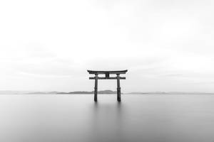 Shinto Shrine Landscapes Wallpaper