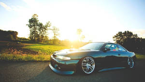 Shiny Nissan Silvia S14 Wallpaper