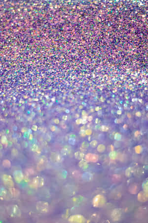 Shiny Purple Glitter Wallpaper