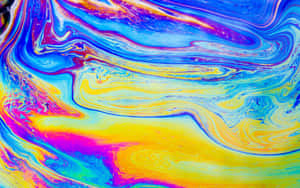 Shiny Soap Film Wallpaper