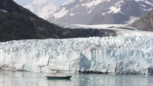 Ship On Glacier Bay National Park Wallpaper