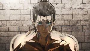 Shirtless Imprisoned Eren Wallpaper