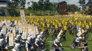 Shogun 2 Total War Yellow Flags Wallpaper