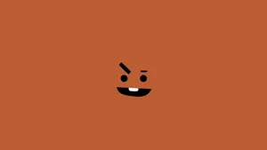 Shooky Bt21 Face Wallpaper
