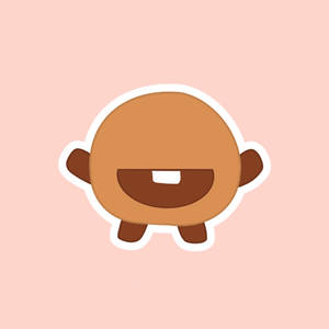 Shooky Bt21 No Eyes Wallpaper