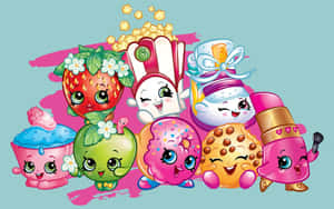 Shopkins Dash Characters Wallpaper