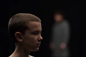 Short Haired Eleven Stranger Things Wallpaper