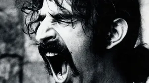 Shouting Frank Zappa Wallpaper