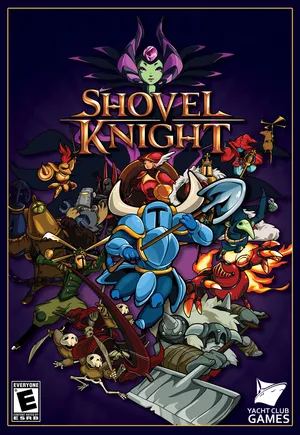 Shovel Knight Game Cover Art Wallpaper