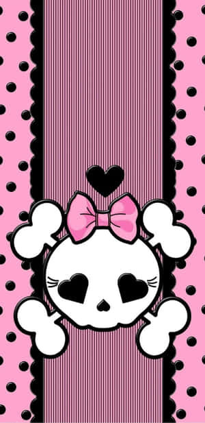 Show Off Your Inner-emo With This Adorable Wallpaper For Your Iphone! Wallpaper