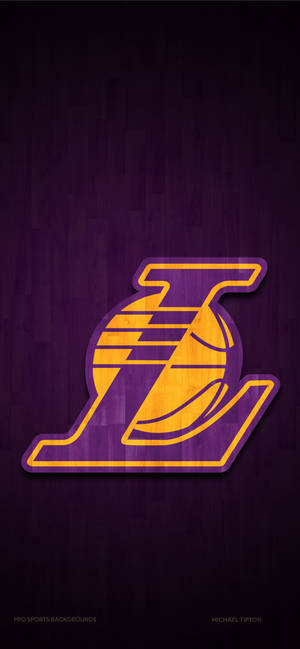 Show Off Your Lakers Pride With This Fabulous Lakers Iphone Wallpaper