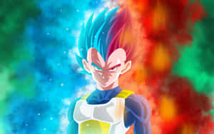 Show Off Your Saiyan Power With This Iconic Cool Vegeta Wallpaper. Wallpaper