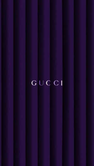 Show Off Your Style In Purple Gucci Wallpaper