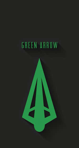 Show Off Your Style With The New Stunning Green Arrow Iphone Wallpaper