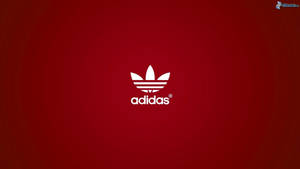 Show Your Bold Style With The Iconic Adidas Red Logo Wallpaper