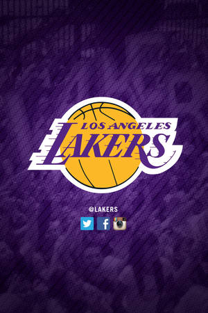 Show Your Lakers Pride With A Lakers Iphone Wallpaper