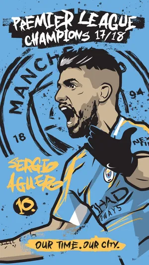 Show Your Support For Manchester City With This Eye-catching Iphone Case! Wallpaper