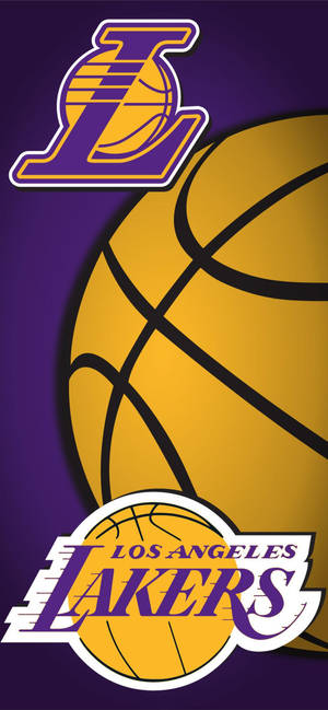 Show Your Support For The Lakers With Your Iphone! Wallpaper