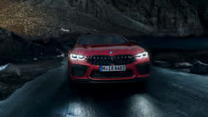 Showing Off The Sleek Styling Of Bmw's M8 Series Wallpaper