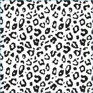 Showing Your Wild Side With This Edgy White Leopard Print Wallpaper