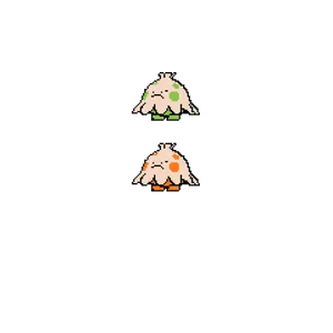 Shroomish Shiny Regular Pixel Art Wallpaper