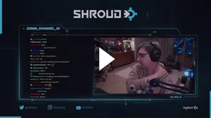 Shroud Live Game Paused Wallpaper