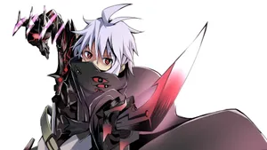 Sick Anime Boy With Cool Sword Wallpaper