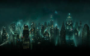 Sick Blue City Lights Wallpaper