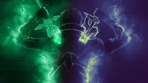 Sick Fighter Back View Wallpaper