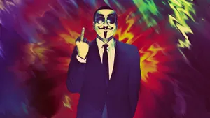 Sick Mafia Middle Finger Wallpaper