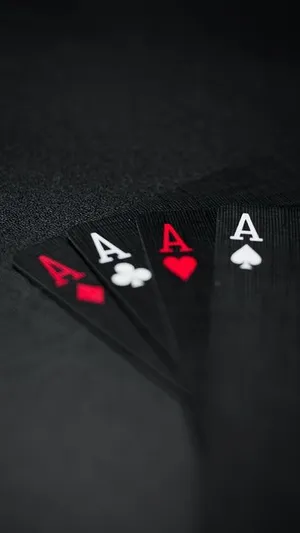 Sick Phone Black Playing Cards Wallpaper