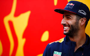 Side-profile Of Daniel Ricciardo Smiling Wallpaper