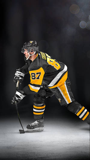 Sidney Crosby Ice Hockey Photography Wallpaper