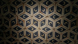 Siena Cathedral Floor Tiles Wallpaper