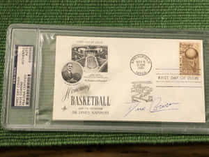 Signed Dave Cowens First Day Cover Postcard Wallpaper