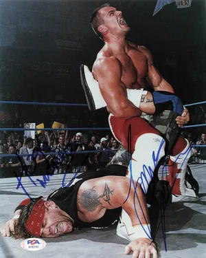 Signed Lance Storm Versus Boston Crab Wallpaper