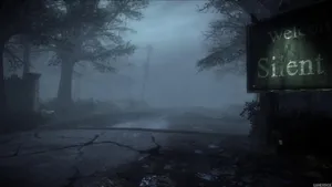 Silent Hill Foggy Entrance Wallpaper