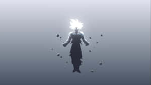 Silhouette Dragon Ball Goku Ultra Instinct Wallpaper