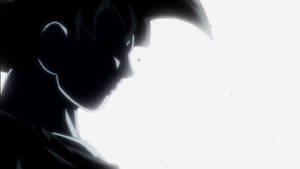 Silhouette Ultra Instinct Goku Wallpaper