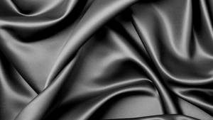 Silk Crumpled Blank Black Sheet Wallpaper