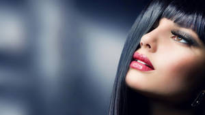 Silky Black Hair Wallpaper